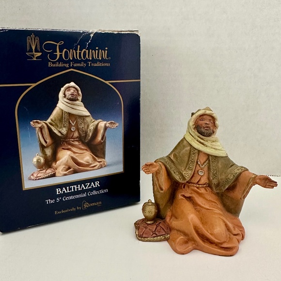 Fontanini Other - Fontanini Balthazar Figure for Nativity 5" Centennial Collection with Box
